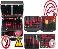 Ks tools 117.1845 narzędzia do elektryki w walizce 45 cz