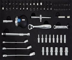 Ks tools 918.0675 zestaw kluczy nasadowych 1/4 75cz