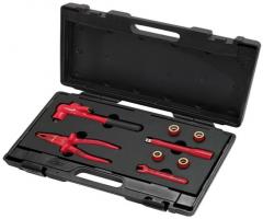 Ks tools 117.1825 narzędzia do elektryki w walizce 8cz