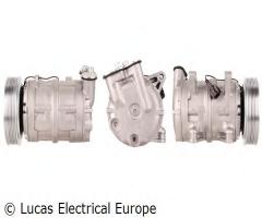 Lucas electrical acp484 kompresor klimatyzacji nissan, nissan pathfinder (r50)