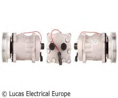 Lucas electrical acp452 kompresor klimatyzacji fiat, fiat ducato autobus (230)