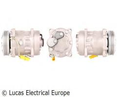 Lucas electrical acp142 kompresor klimatyzacji citroen/peugeot, citroËn berlingo nadwozie pełne (m_)