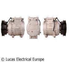 Lucas electrical acp228 kompresor klimatyzacji toyota, toyota land cruiser 80 (_j8_)