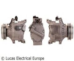 Lucas electrical acp626 kompresor klimatyzacji toyota, toyota yaris verso (_nlp2_, _ncp2_)