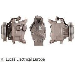 Lucas electrical acp223 kompresor klimatyzacji toyota yaris, toyota yaris (scp1_, nlp1_, ncp1_)