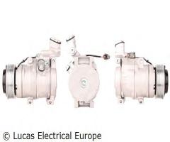 Lucas electrical acp668 kompresor klimatyzacji honda, honda accord vii (cl)