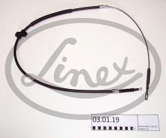 Linex 03.01.19 linka hamulca ręcznego audi a6 94-97, audi a6 (4a, c4)