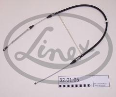 Linex 32.01.05 linka hamulca ręcznego opel, opel corsa a hatchback (93_, 94_, 98_, 99_)