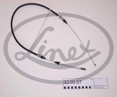 Linex 32.01.07 linka hamulca ręcznego opel, opel corsa b (73_, 78_, 79_)