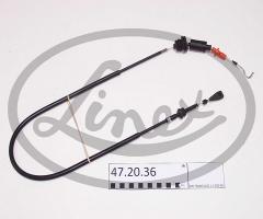 Linex 47.20.36 linka gazu vw, vw transporter iv autobus (70xb, 70xc, 7db, 7dw)