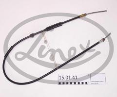 Linex 15.01.41 linka hamulca ręcznego ford, ford mondeo i (gbp)