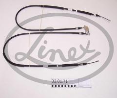 Linex 32.01.71 linka hamulca ręcznego opel, opel zafira a (f75_)