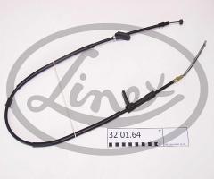 Linex 32.01.64 linka hamulca ręcznego opel, opel agila (a) (h00)