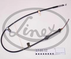 Linex 17.01.12 linka hamulca ręcznego honda, honda civic iv hatchback (ec, ed, ee)