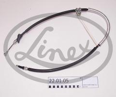 Linex 22.01.05 linka hamulca ręcznego lancia, lancia kappa (838a)