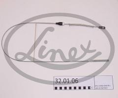 Linex 32.01.06 linka hamulca ręcznego opel, opel corsa a hatchback (93_, 94_, 98_, 99_)