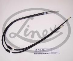 Linex 15.02.06 linka hamulca ręcznego ford, ford ka (rb_)