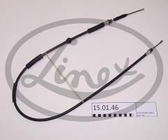 Linex 15.01.46 linka hamulca ręcznego ford, ford mondeo i sedan (gbp)