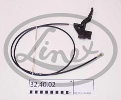 Linex 32.40.02 linka pokrywy silnika opel, opel corsa b (73_, 78_, 79_)