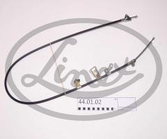 Linex 44.01.02 linka hamulca ręcznego toyota, toyota yaris (scp1_, nlp1_, ncp1_)