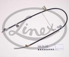 Linex 44.01.05 linka hamulca ręcznego toyota, toyota yaris (scp1_, nlp1_, ncp1_)