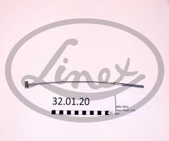 Linex 32.01.20 linka hamulca ręcznego opel, opel astra g kabriolet (f67)