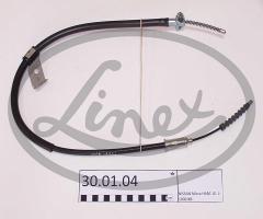 Linex 30.01.04 linka hamulca ręcznego nissan, nissan micra i (k10)