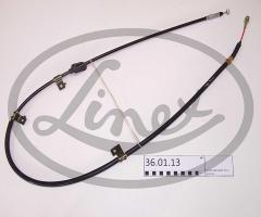 Linex 36.01.13 linka hamulca ręcznego rover, honda accord iv (cb), rover 600 (rh)