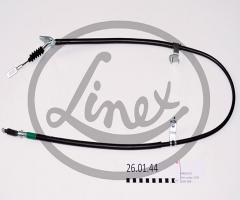 Linex 26.01.44 linka hamulca ręcznego mazda, mazda 323 c v (ba)