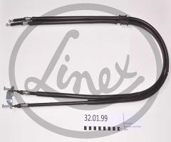 Linex 32.01.99 linka hamulca ręcznego opel astra h 04-tył, opel astra h (l48)