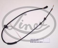 Linex 48.01.19 linka hamulca ręcznego volvo, volvo s60 i