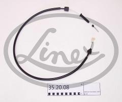 Linex 35.20.08 linka gazu renault, renault clio i (b/c57_, 5/357_)