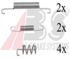 A.b.s. 0831q sprężynki do szczęk hamulcowych volvo s60 00-09 (ręczny), volvo xc70 cross country