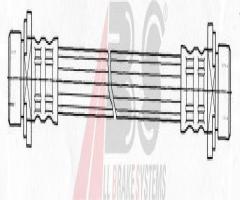 A.b.s. sl5325 przewód hamulcowy giętki toyota yaris 99-05 tył, toyota yaris (scp1_, nlp1_, ncp1_)
