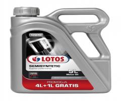Lotos 10w40 semi lpg 5 olej 10w-40 lotos semisyntetic lpg thermal control 5l 4+1l