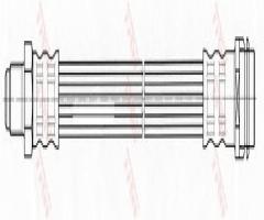 Trw phb572 przewód hamulcowy giętki mercedes, w169 a-klasa, citroËn xsara picasso (n68)