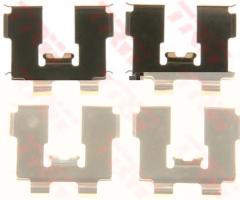 Trw pfk564 zestaw montażowy klocków hamulcowych hyundai santa fe, hyundai santa fÉ ii (cm)