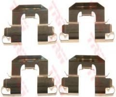 Trw pfk567 zestaw montażowy klocków hamulcowych nissan pathfinder, nissan pathfinder (r51)