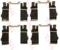 Trw pfk574 zestaw montażowy klocków hamulcowych fiat ducato 06-p, citroËn jumper autobus