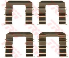 Trw pfk577 zestaw montażowy klocków hamulcowych kia rio 05-p, hyundai accent iii (mc)