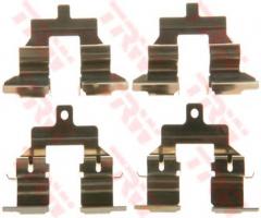 Trw pfk579 zestaw montażowy klocków hamulcowych nissan qashqai, nissan x-trail (t31)