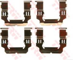 Trw pfk580 zestaw montażowy klocków hamulcowych nissan patrol gr, nissan patrol gr ii wagon (y61)