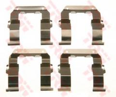 Trw pfk604 zestaw montażowy klocków hamulcowych hyundai, hyundai sonata v (nf)