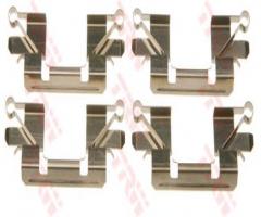 Trw pfk606 zestaw montażowy klocków hamulcowych nissan, mitsubishi l 200 (kb_t, ka_t)