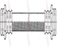 Trw pha730 przewód hamulcowy giętki, mitsubishi l 300 nadwozie pełne (p0_w, p1_w)