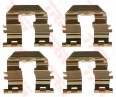 Trw pfk617 zestaw montażowy klocków hamulcowych kia soul, kia soul (am)