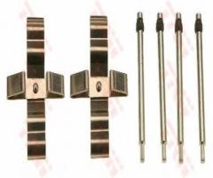 Trw pfk631 zestaw montażowy klocków hamulcowych mercedes, w163, mercedes-benz klasa m (w163)