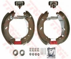 Trw gsk2632 szczęki hamulcowe + cylinderki (zestaw) ford transit