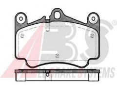 A.b.s. 37147 klocki hamulcowe porsche 911 (997) 04 -, porsche 911 (997)