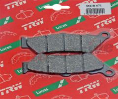 Trw mcb671 klocki hamulcowe aprilia/bmw/honda /motocykle